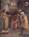 joseph's dream interpretation in prison frescoes of the casa bartholdy in rome